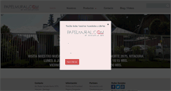 Desktop Screenshot of papelmural.com